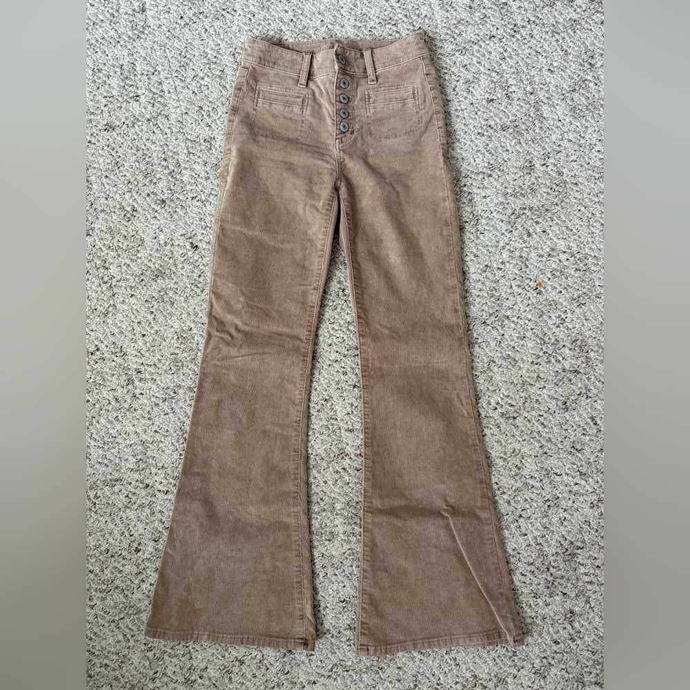 American Eagle Outfitters Tan Corduroy Pants